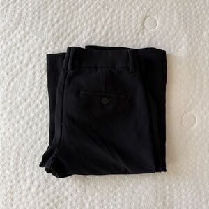 Express Editor Boot Low Rise Black Trousers